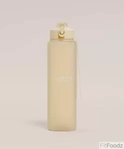 Cabau Lifestyle Bloom Waterbottle Butter Yellow