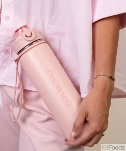 Cabau Lifestyle Bloom Bottle Stainless Steel Soft Pink