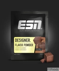 ESN Designer Flavor Powder Chocolate Fudge Sample