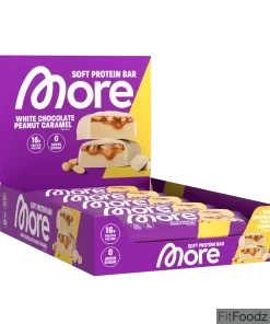 More Nutrition Protein Bar White Chocolate Peanut Caramel